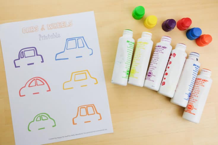 Aprender as cores, letras e números Carros para aprender as cores letras e números9