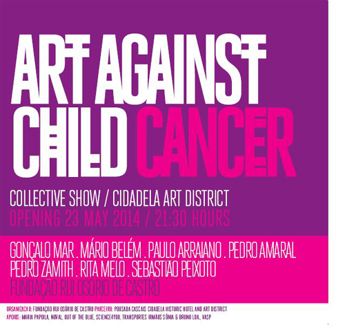 Exposição - Art Against Child Cancer - Fundação Rui Osório