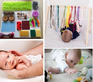 Mês 2 - Top 10 Atividades sensoriais para bebê 2 meses6