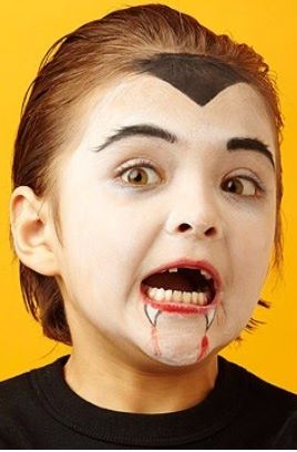 Ideias de maquiagens de Halloween para crianças13