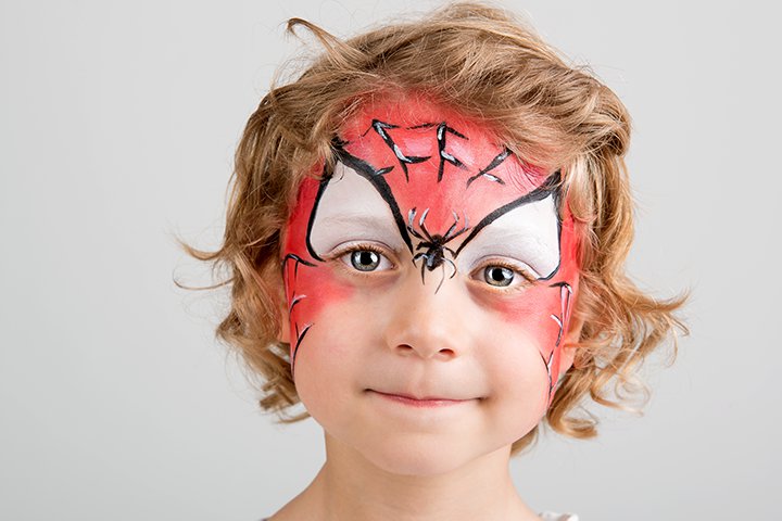 Ideias de maquiagens de Halloween para crianças25