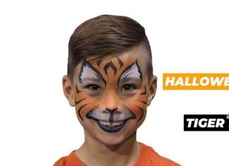 halloween tigre feroz