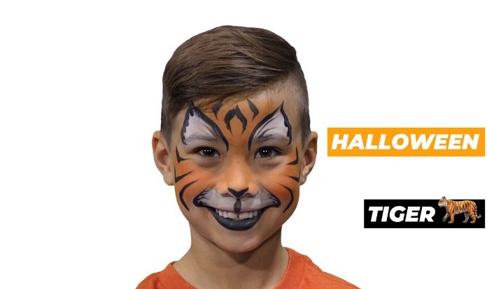 Halloween como transformar o seu filho num tigre feroz